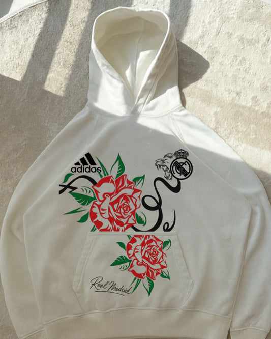 HOODIE REAL MADRID FLOWER